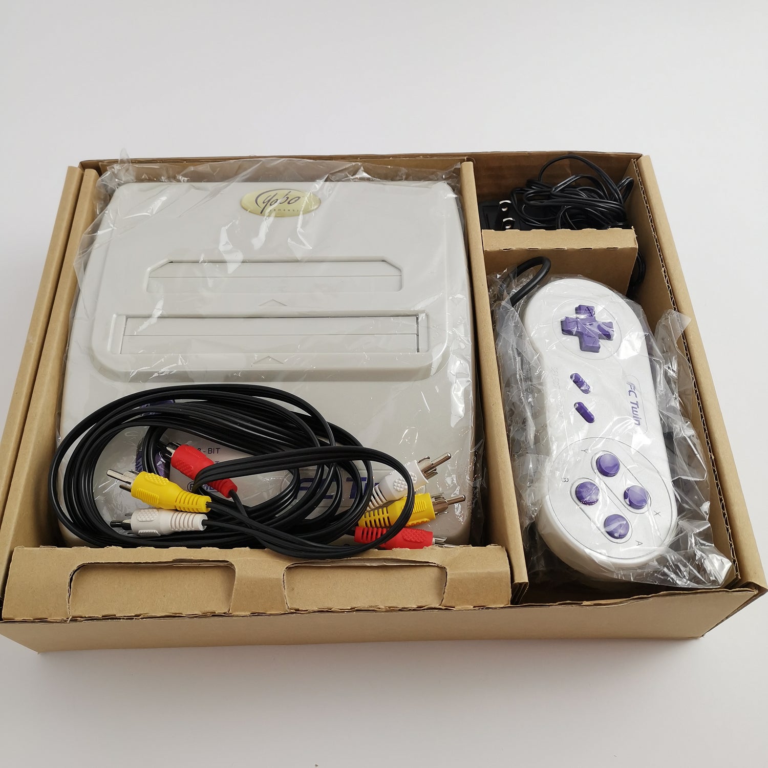 FC Twin Video Game System - 8-Bit & 16-Bit | Yobo original packaging