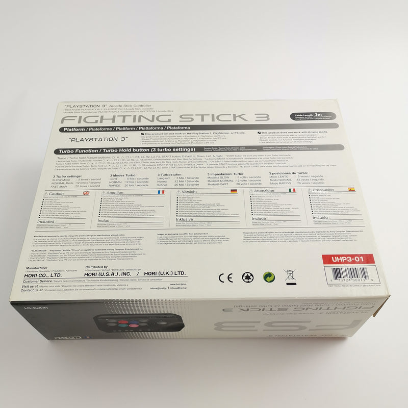 Sony Playstation 3 : Hori - Playstation 3 Fighting Stick 3 | FS3 Arcade PS3 OVP