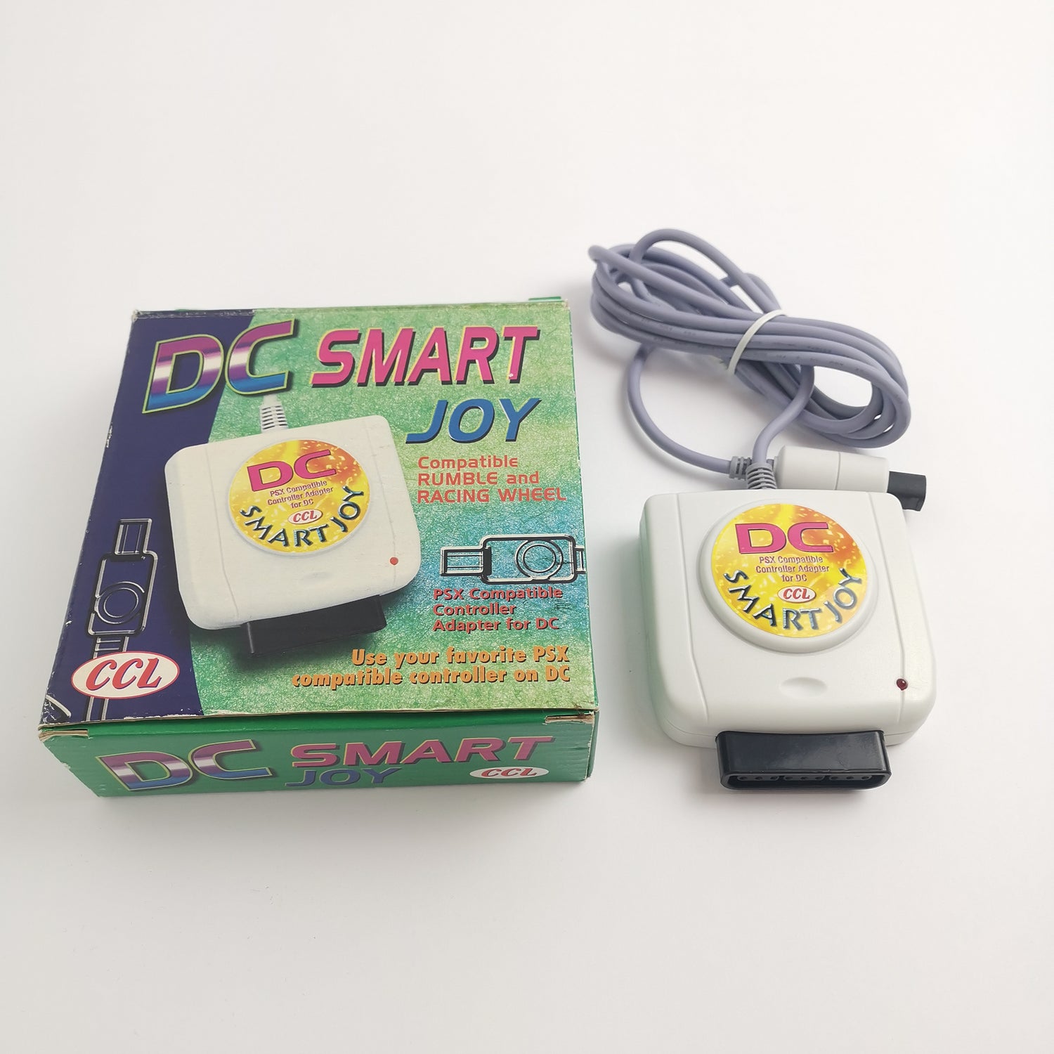 Sega Dreamcast Accessories: DC Smart Joy Adapter | Original packaging