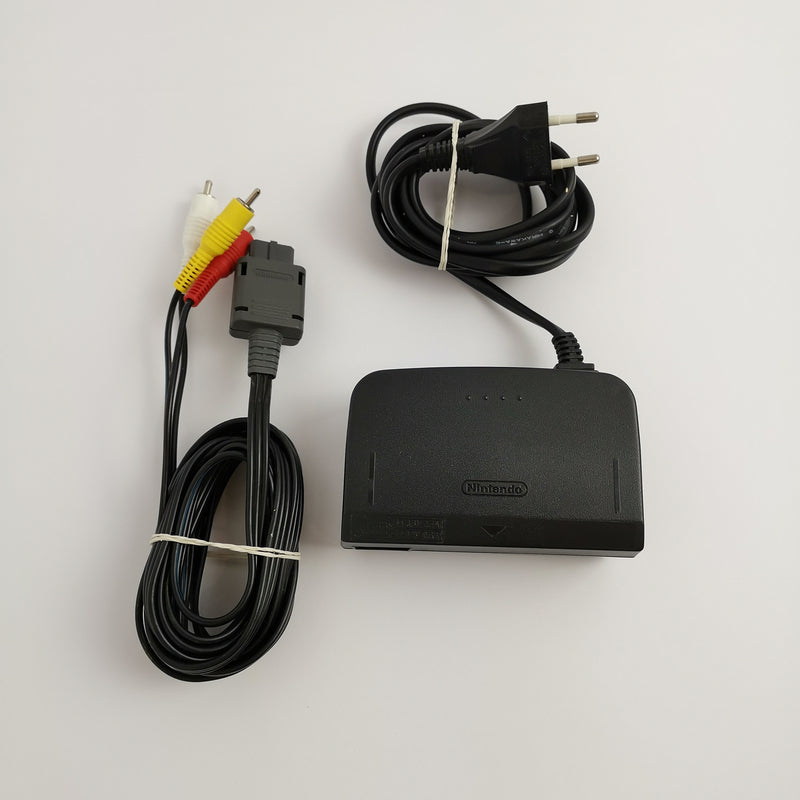 Nintendo 64 Konsole mit 3 originalen Controller & Kabeln | N64 - PAL Console