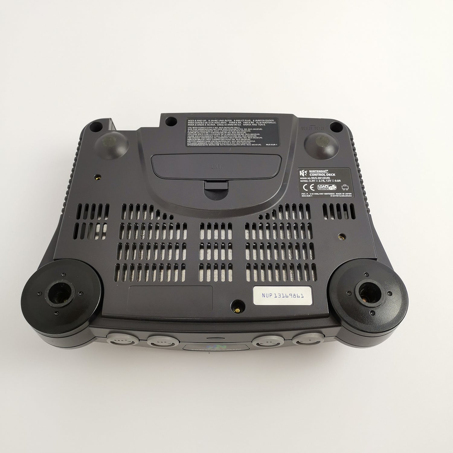 Nintendo 64 Konsole mit 3 originalen Controller & Kabeln | N64 - PAL Console