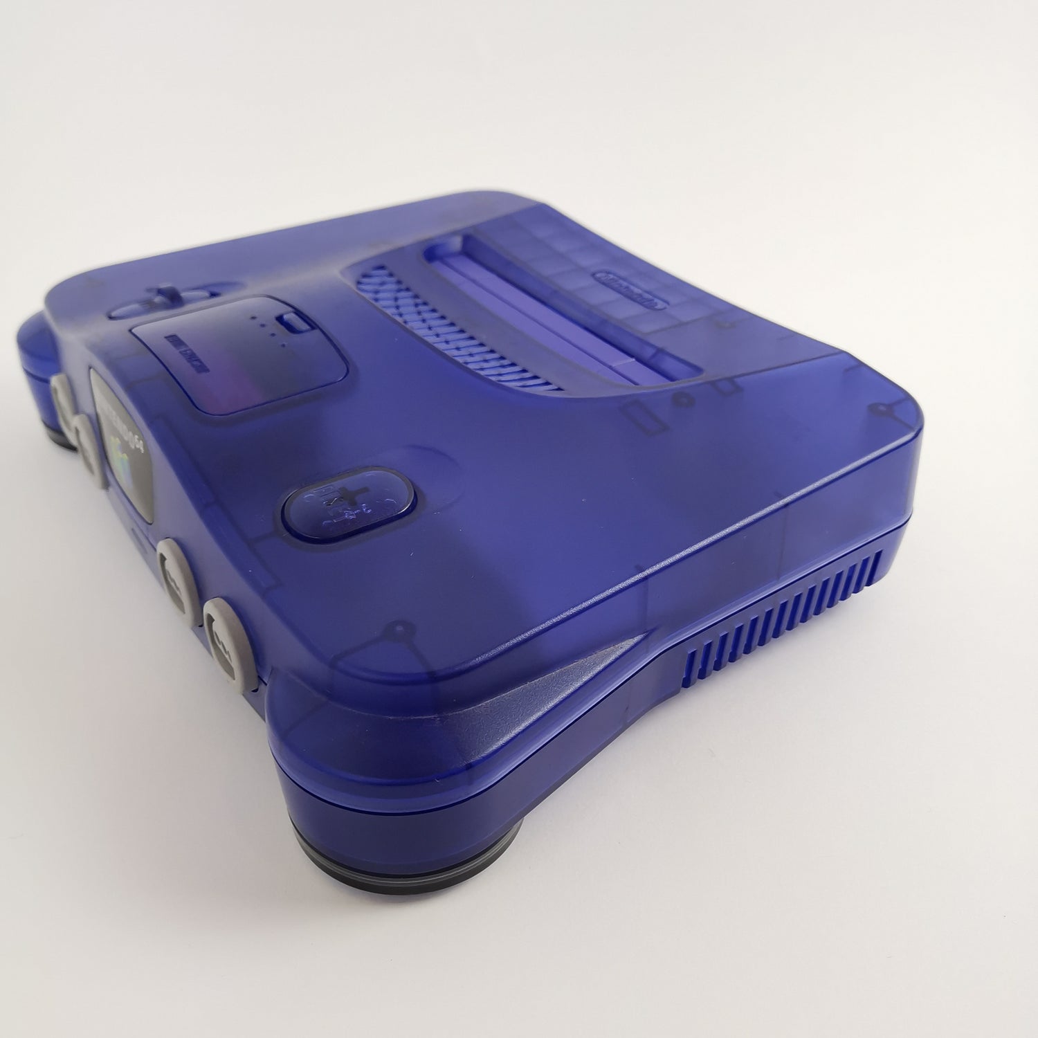 Nintendo 64 Konsole : Atomic Purple / Lila Transparent Dunkel Blau | N64 - PAL