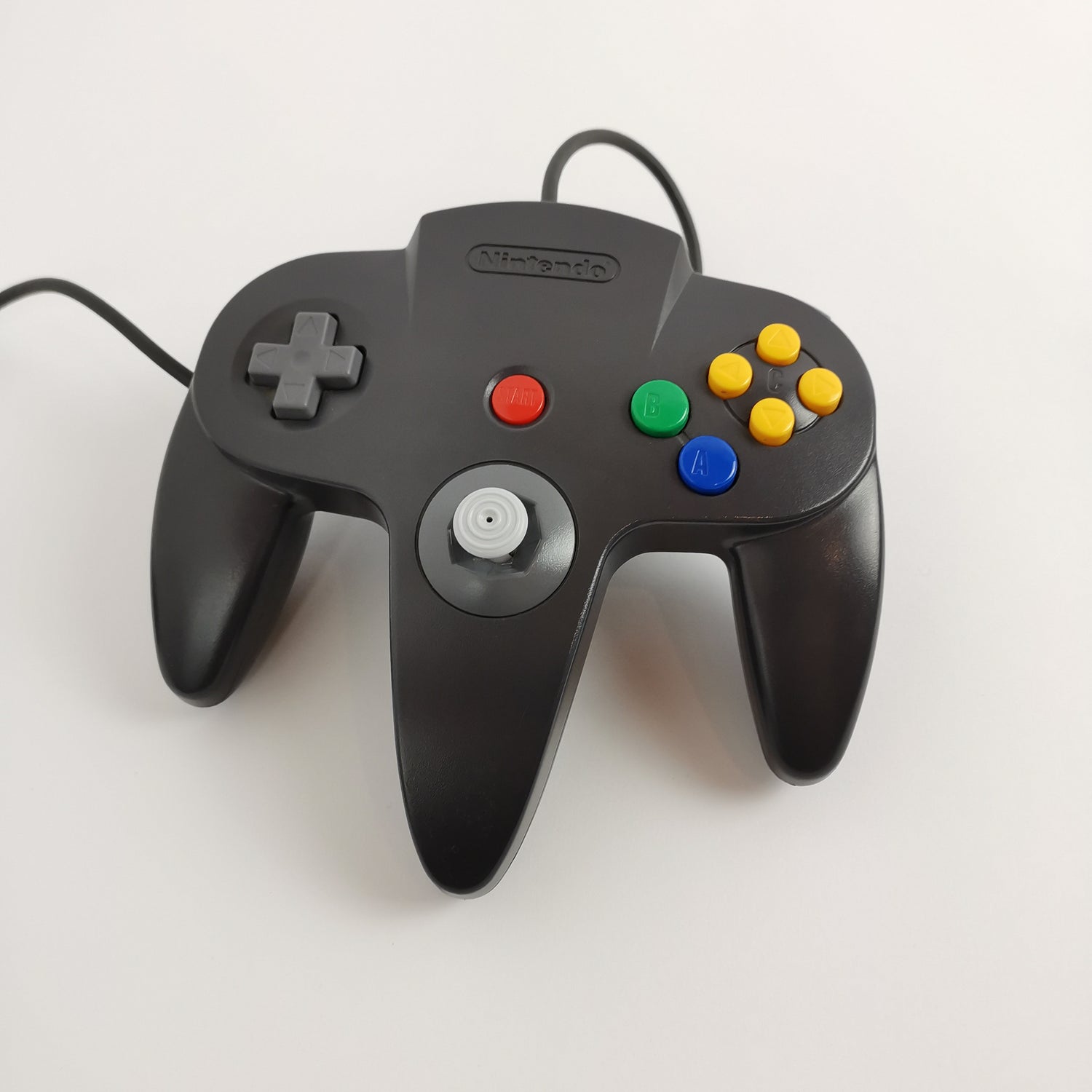 Original Nintendo 64 Zubehör N64 Controller Schwarz / Black | N 64 PAL - Gamepad
