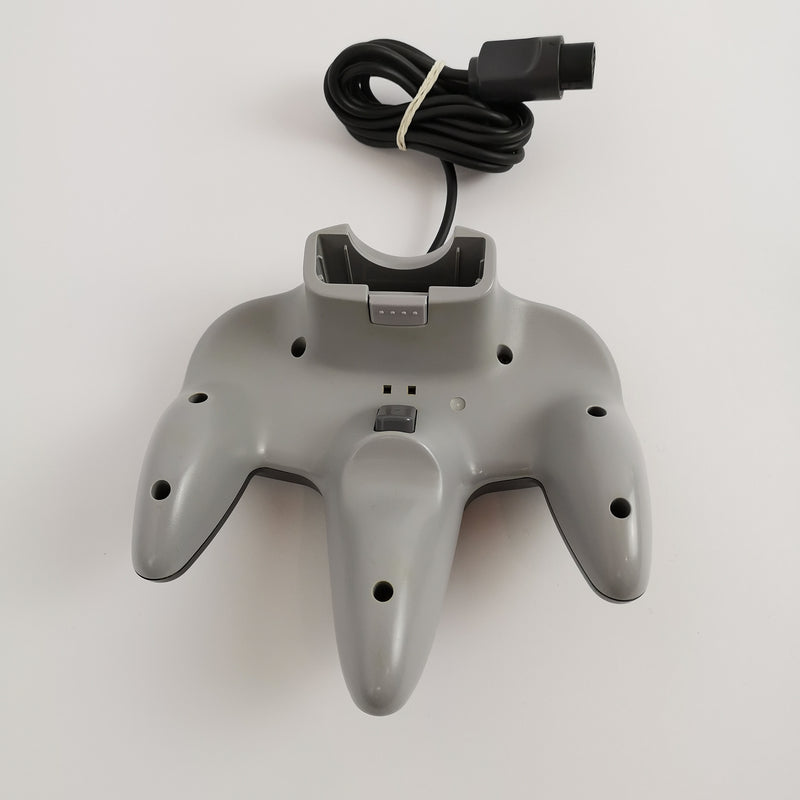 Original Nintendo 64 Zubehör N64 Controller Schwarz Grau | N 64 PAL - Gamepad