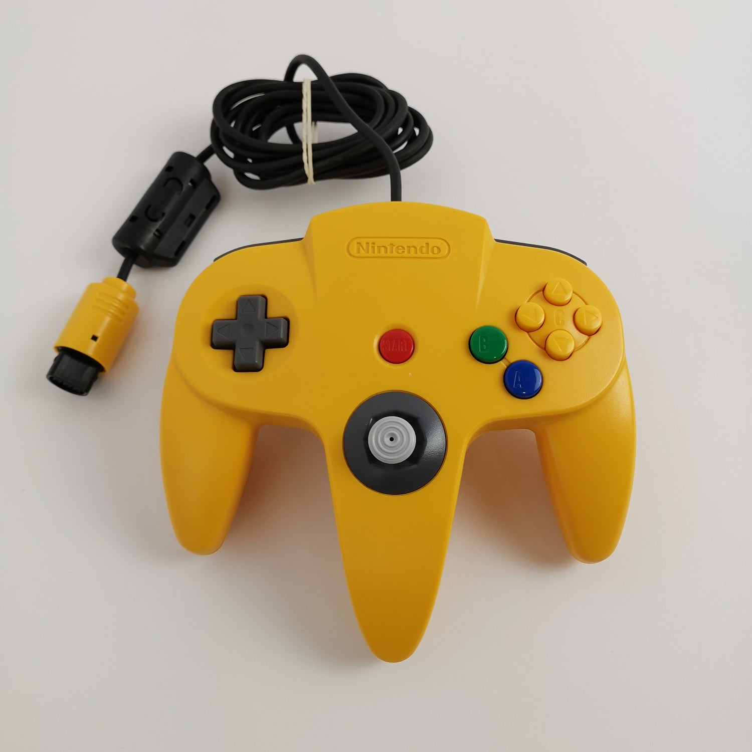 Original Nintendo 64 Accessories N64 Controller Yellow Yellow | N 64 PAL gamepad * good