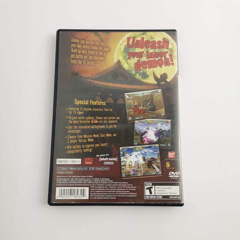 Sony Playstation 2 Spiel : InuYasha Feudal Combat | PS2 OVP - NTSC-U/C USA