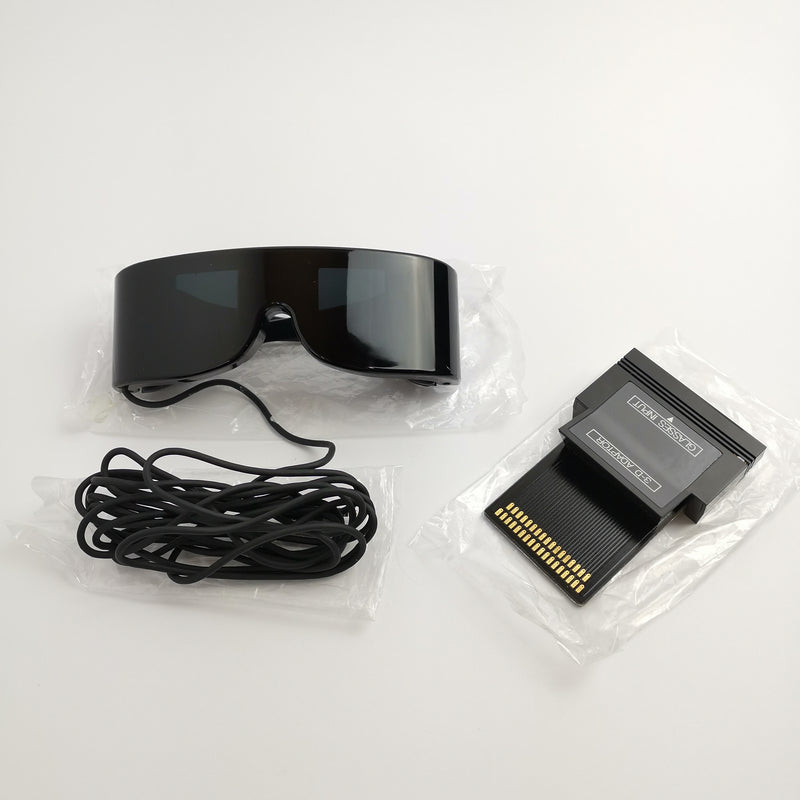 Sega Master System - The Sega 3-D Glasses Brille | MasterSystem 3D - OVP PAL