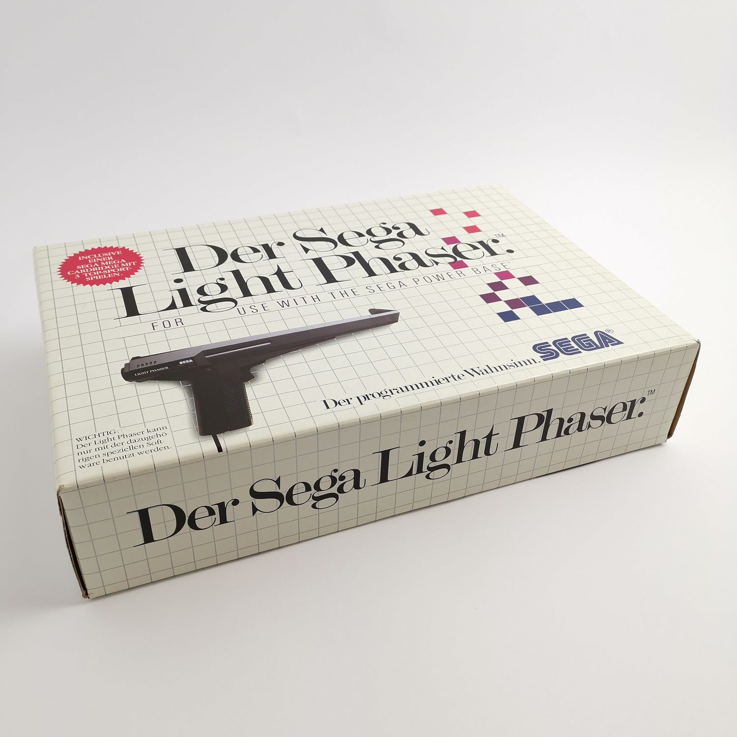 Sega Master System - The Sega Light Phaser Pistole | MasterSystem - OVP PAL