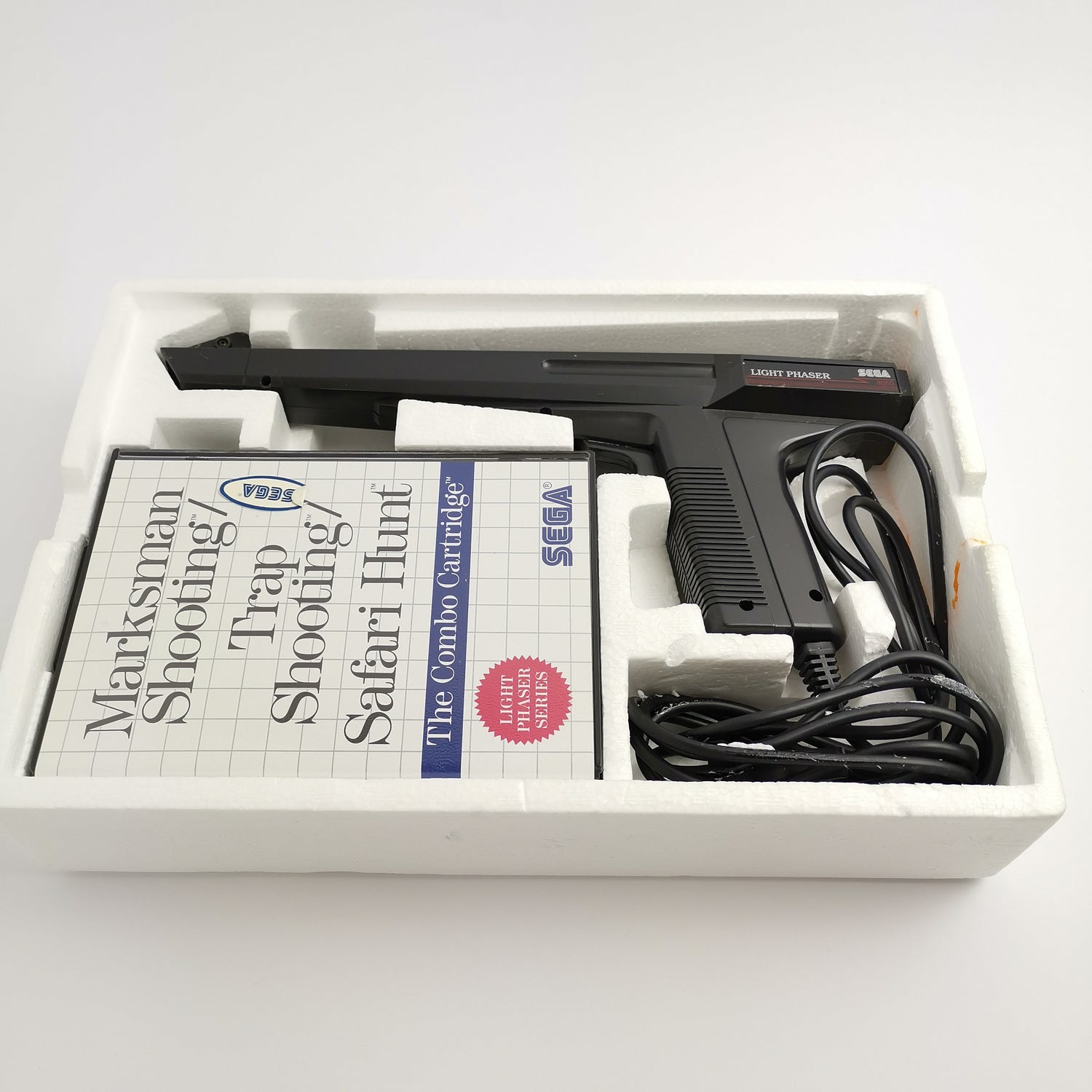 Sega Master System - The Sega Light Phaser Pistole | MasterSystem - OVP PAL