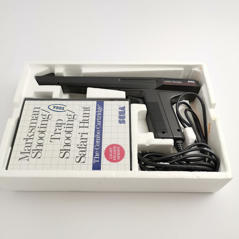 Sega Master System - The Sega Light Phaser Pistole | MasterSystem - OVP PAL
