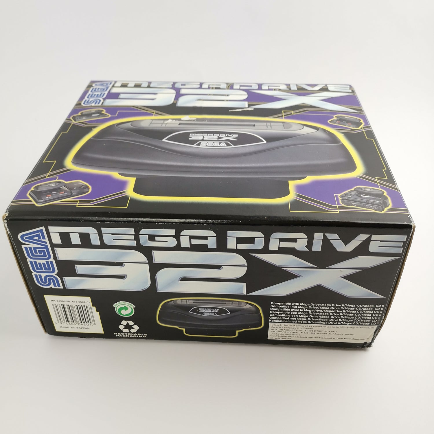 Sega Mega Drive Accessories: MegaDrive 32X Adapter | Extension PAL OVP [3]