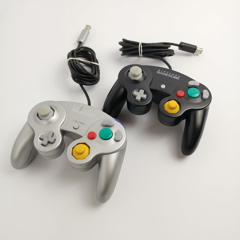 Nintendo Gamecube Konsolen Bundle : 2 Konsolen Schwarz und Silber mit Zubehör