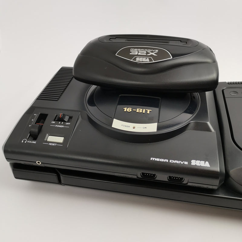 Sega Mega CD console with 32x adapters and 2 controllers | Mega CD Console PAL