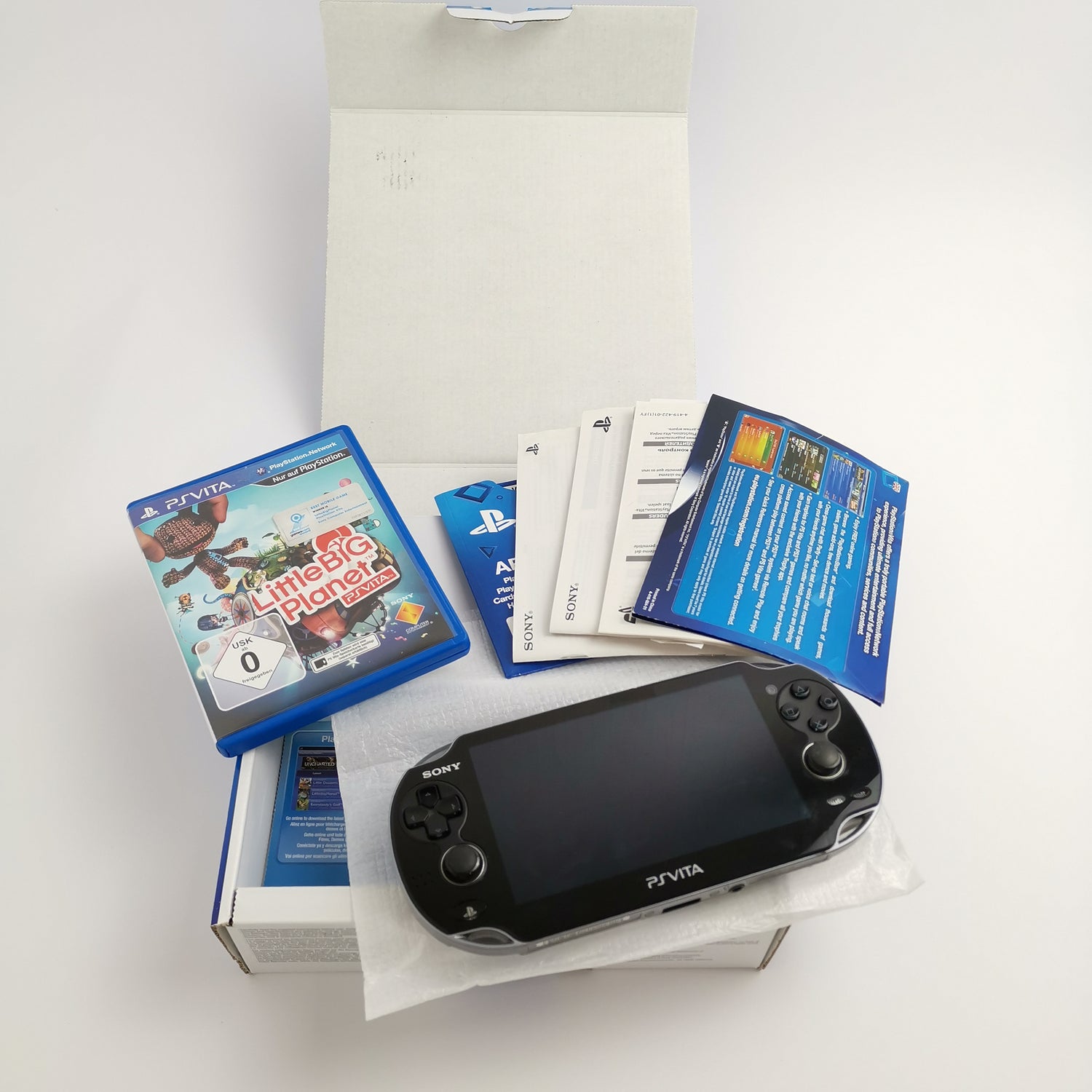 Sony Playstation PSVITA Console: Little Big Planet Bundle Console | Original packaging PS Vita