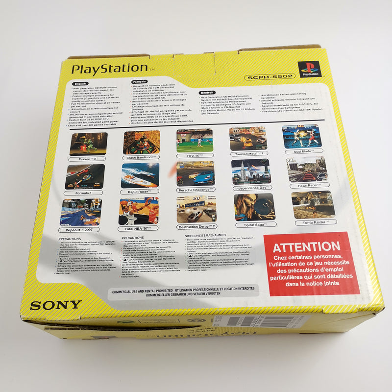 Sony Playstation 1 Konsole : PS1 Console SCPH-5502 mit Demo | PSX OVP - PAL
