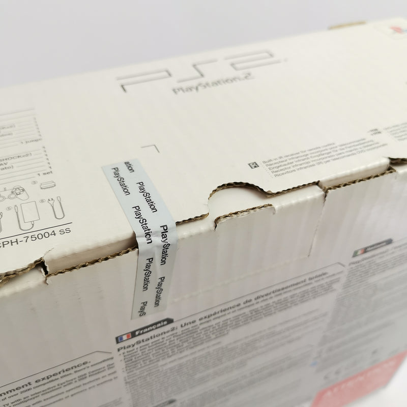 Sony Playstation 2 Slim Satin Silver / Silber | PS2 Console - NEU NEW OVP