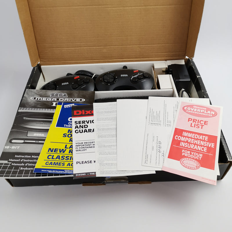 Sega Mega Drive Konsole : Mega Drive II 2 Six Pack | PAL Console MegaDrive - OVP