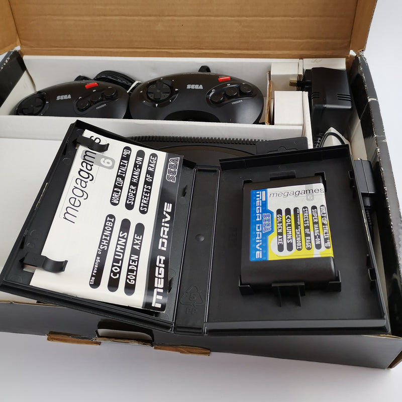 Sega Mega Drive Konsole : Mega Drive II 2 Six Pack | PAL Console MegaDrive - OVP