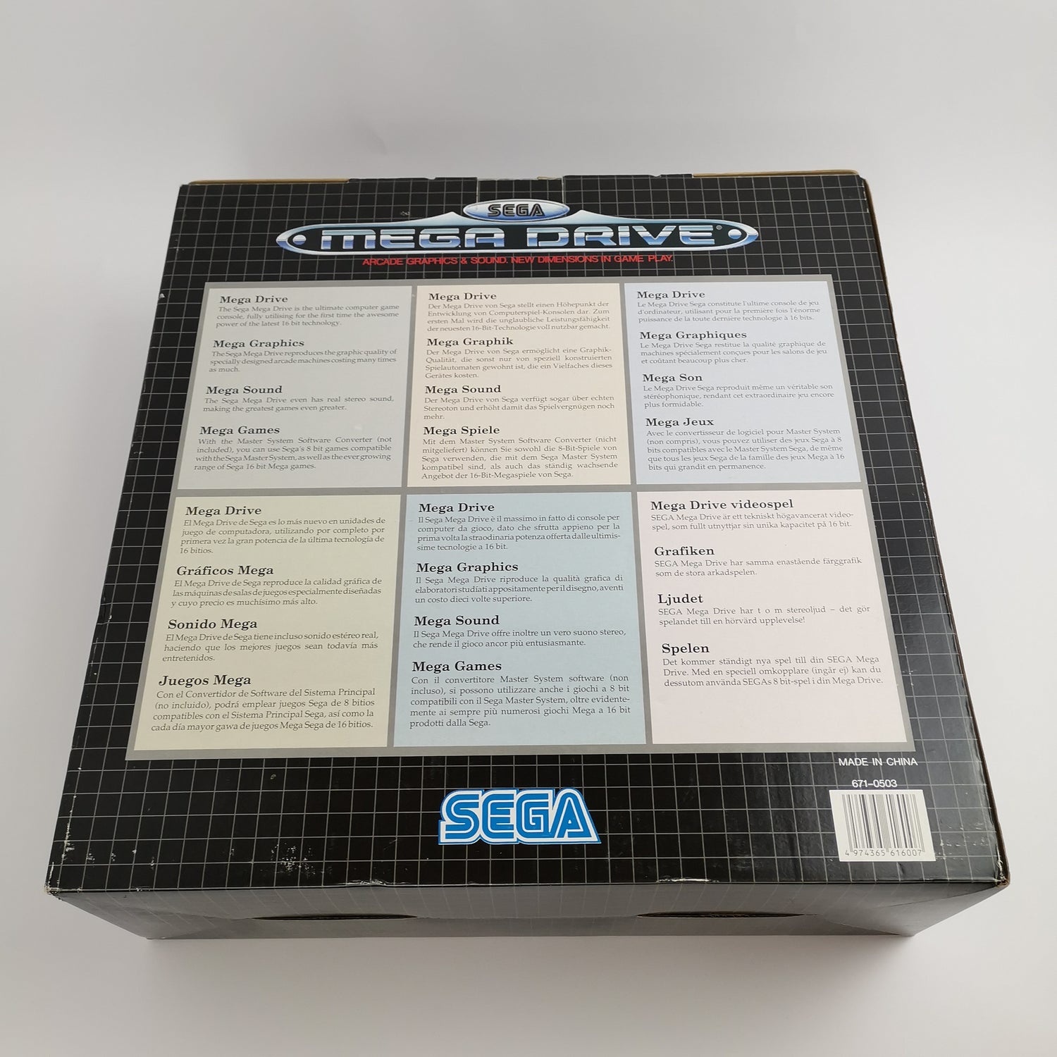 Sega Mega Drive Konsole : Altered Beast SET Erstauflage | PAL MOD Console - OVP