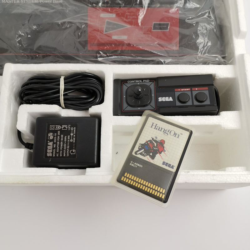 Sega Master System Console Power Base includes HangOn | PAL Console - original packaging
