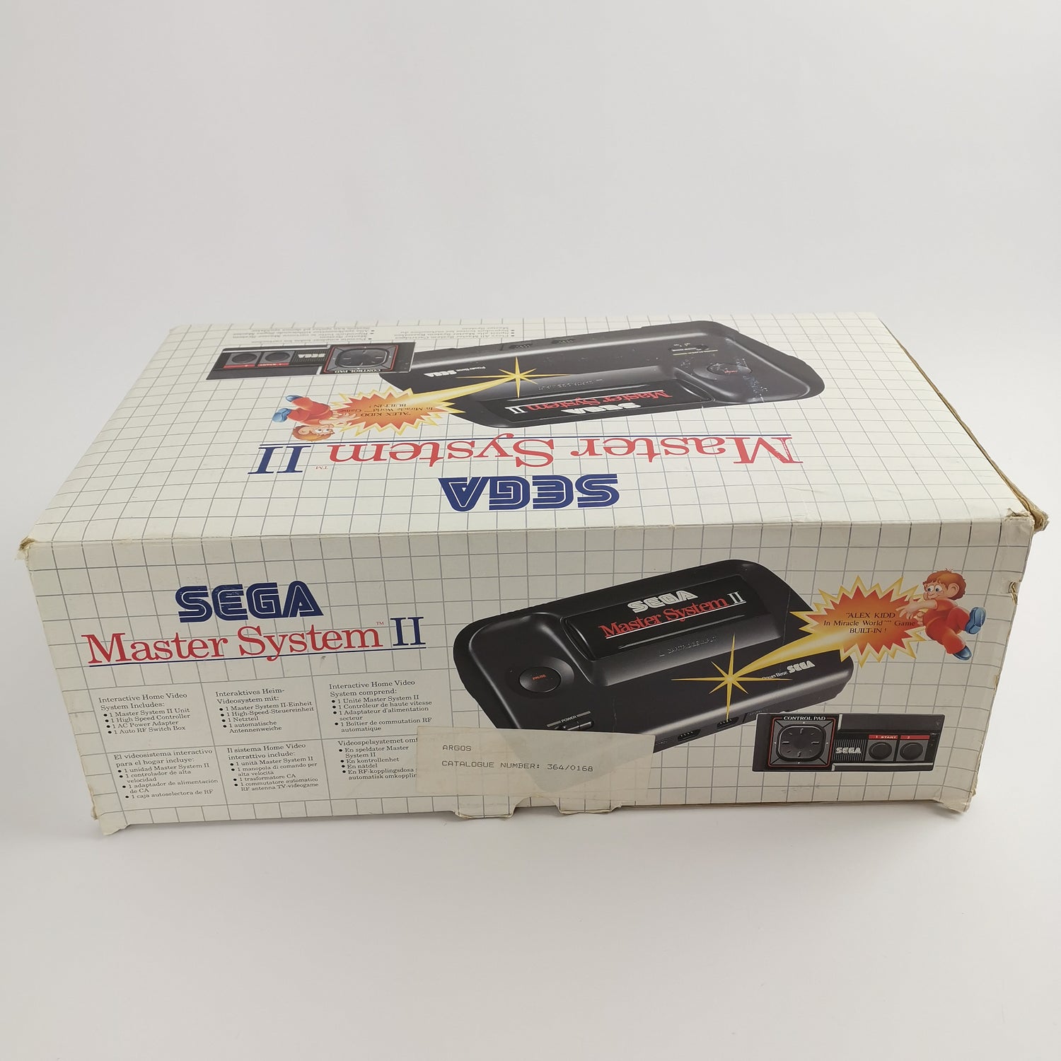 Sega Master System II 2 Konsole Alex Kidd | PAL Console - OVP