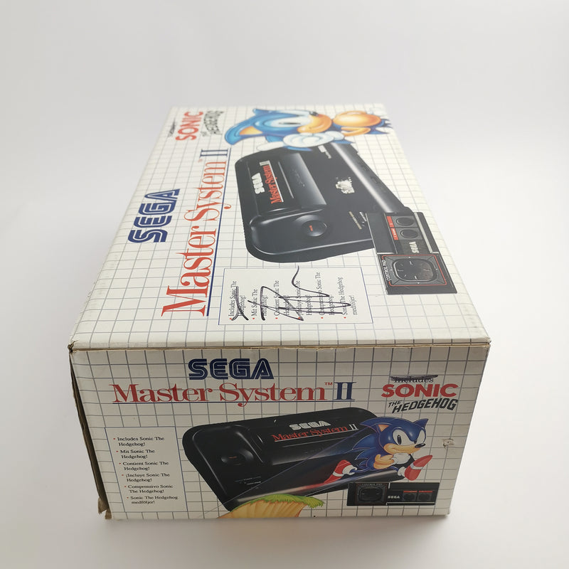 Sega Master System II 2 Konsole includes Sonic The Hedgehog | PAL Console - OVP