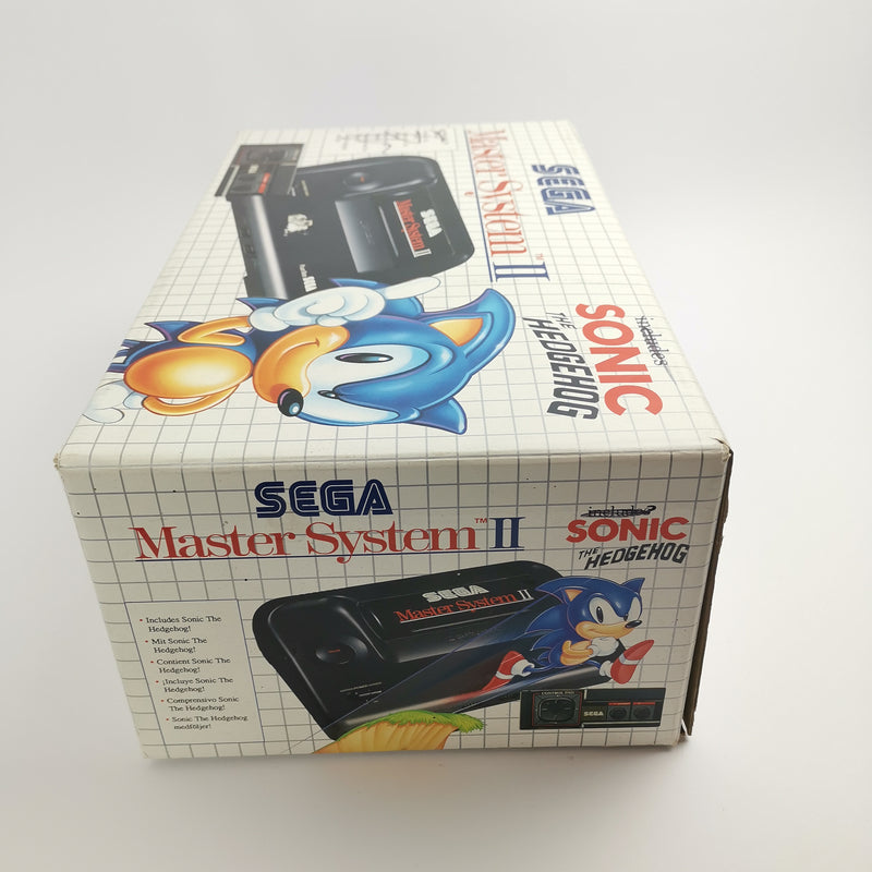 Sega Master System II 2 Konsole includes Sonic The Hedgehog | PAL Console - OVP