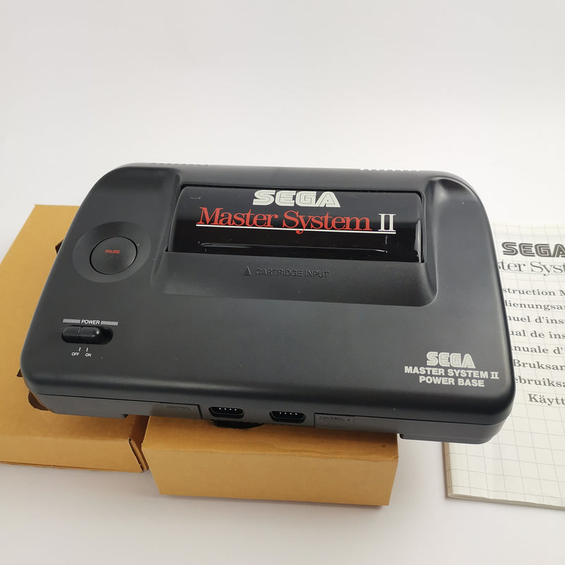 Sega Master System II 2 Console includes Sonic The Hedgehog | PAL Console - original packaging