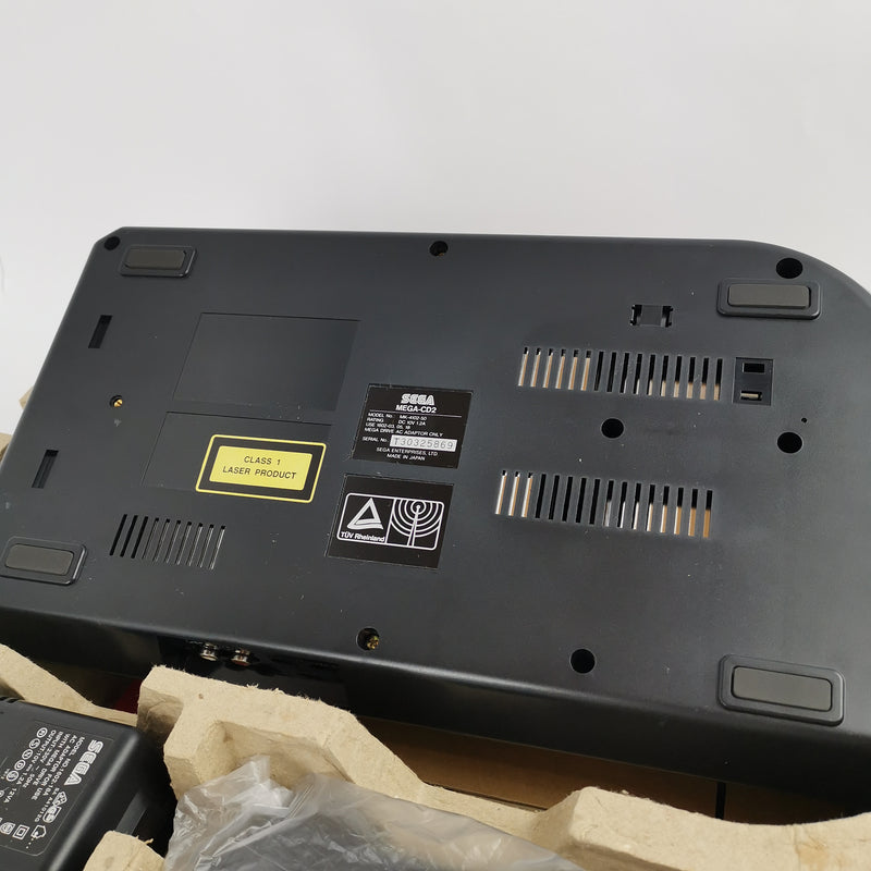 Sega Mega-CD II Konsole in OVP | PAL Console - Mega CD Adapter for Mega Drive