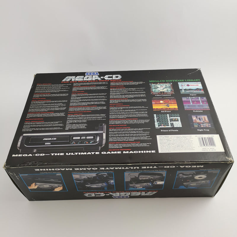 Sega Mega CD console in original packaging | PAL Console - Mega CD Adapter for Mega Drive