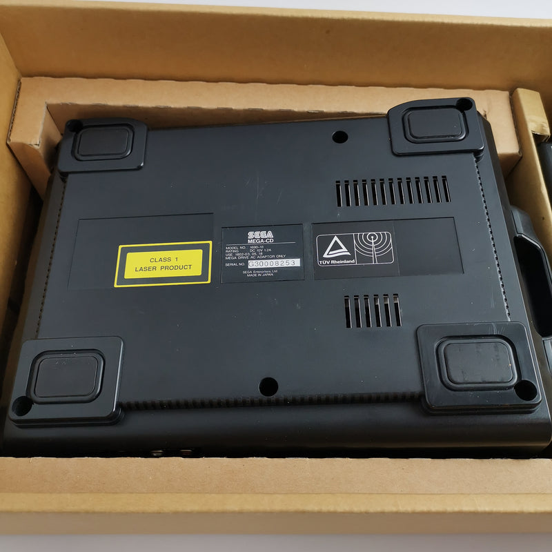 Sega Mega CD console in original packaging | PAL Console - Mega CD Adapter for Mega Drive
