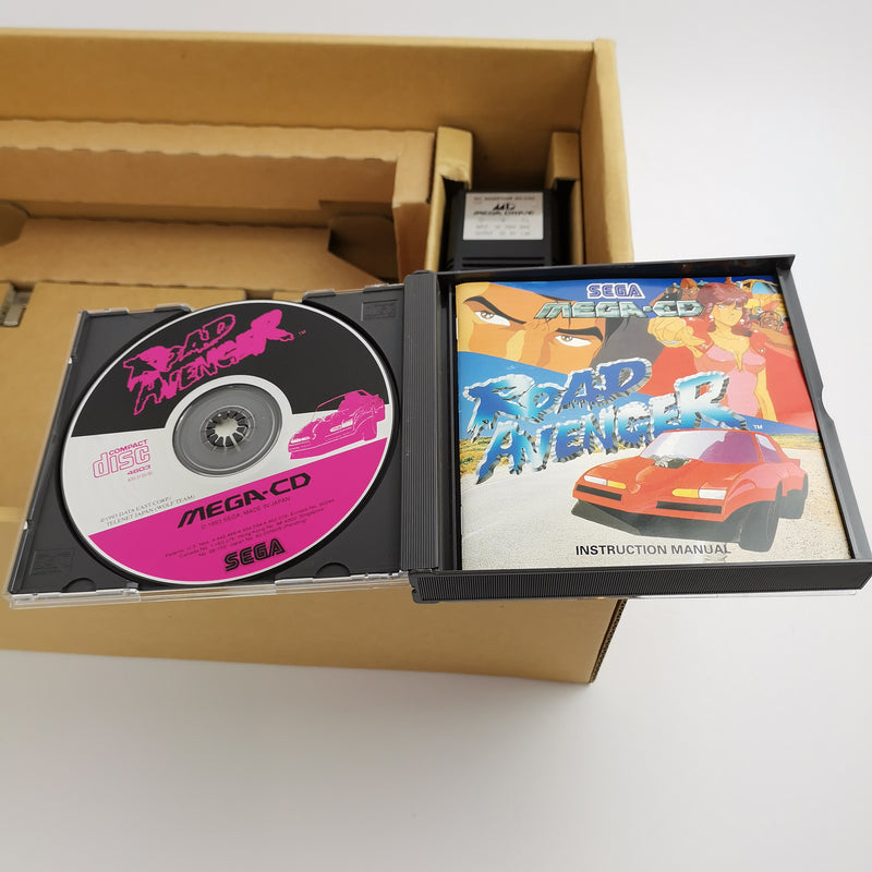 Sega Mega CD console in original packaging | PAL Console - Mega CD Adapter for Mega Drive