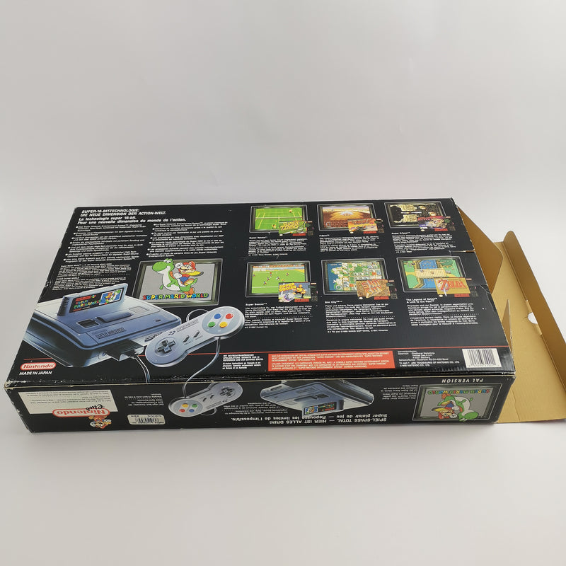 Super Nintendo Console PAL FRG Version - French German | SNES Console OVP