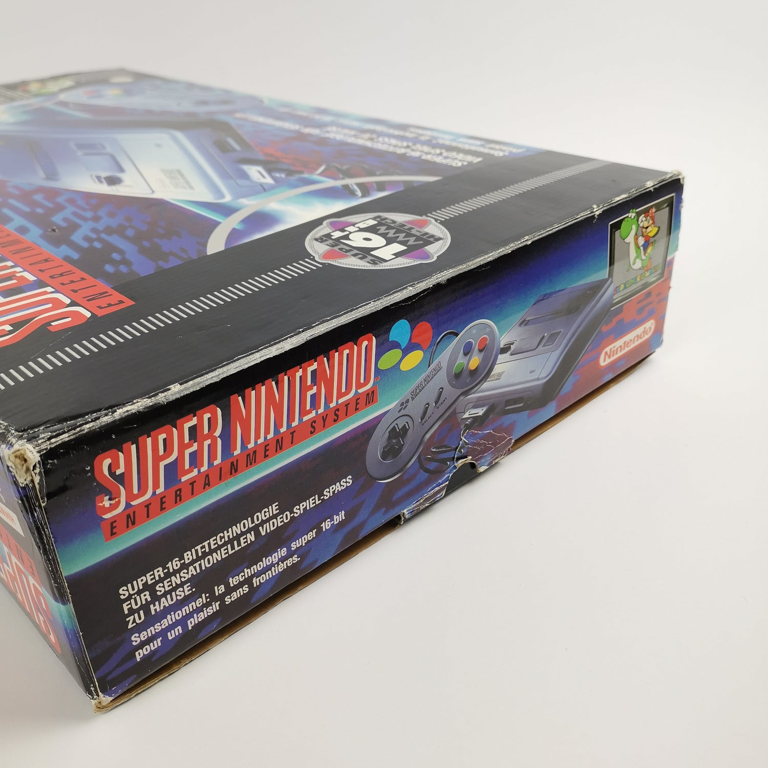 Super Nintendo Console PAL FRG Version - French German | SNES Console OVP