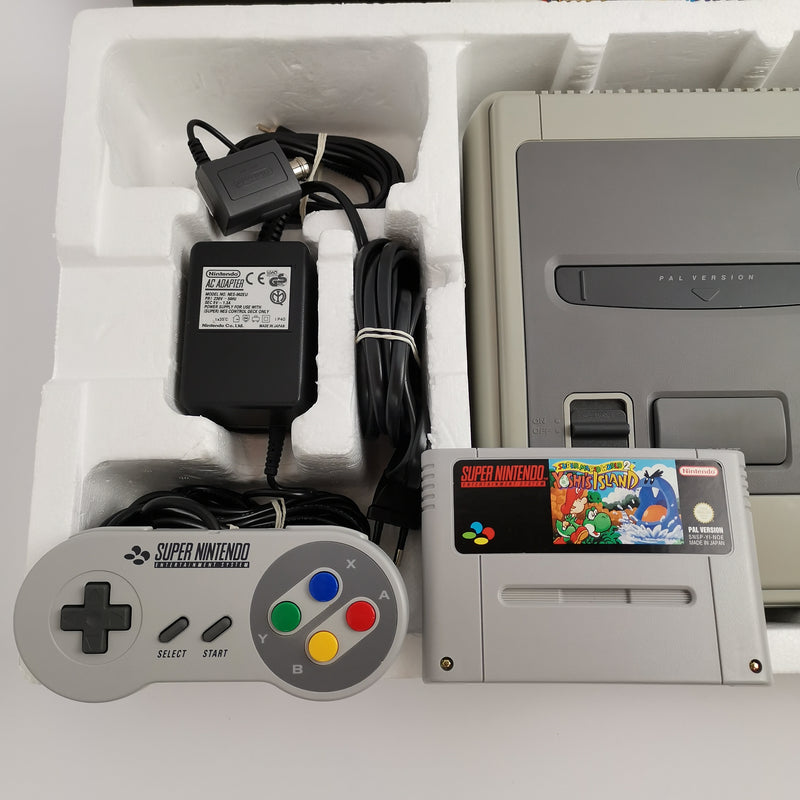Super Nintendo Konsole SMW2 Yoshis Island Action Pack | Console PAL - SNES OVP