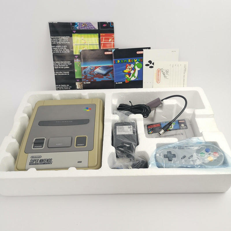 Super Nintendo Console PAL FRG Version - French German | SNES Console OVP