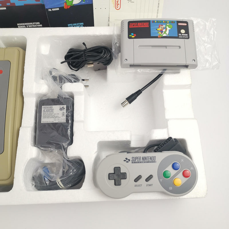 Super Nintendo Console PAL FRG Version - French German | SNES Console OVP
