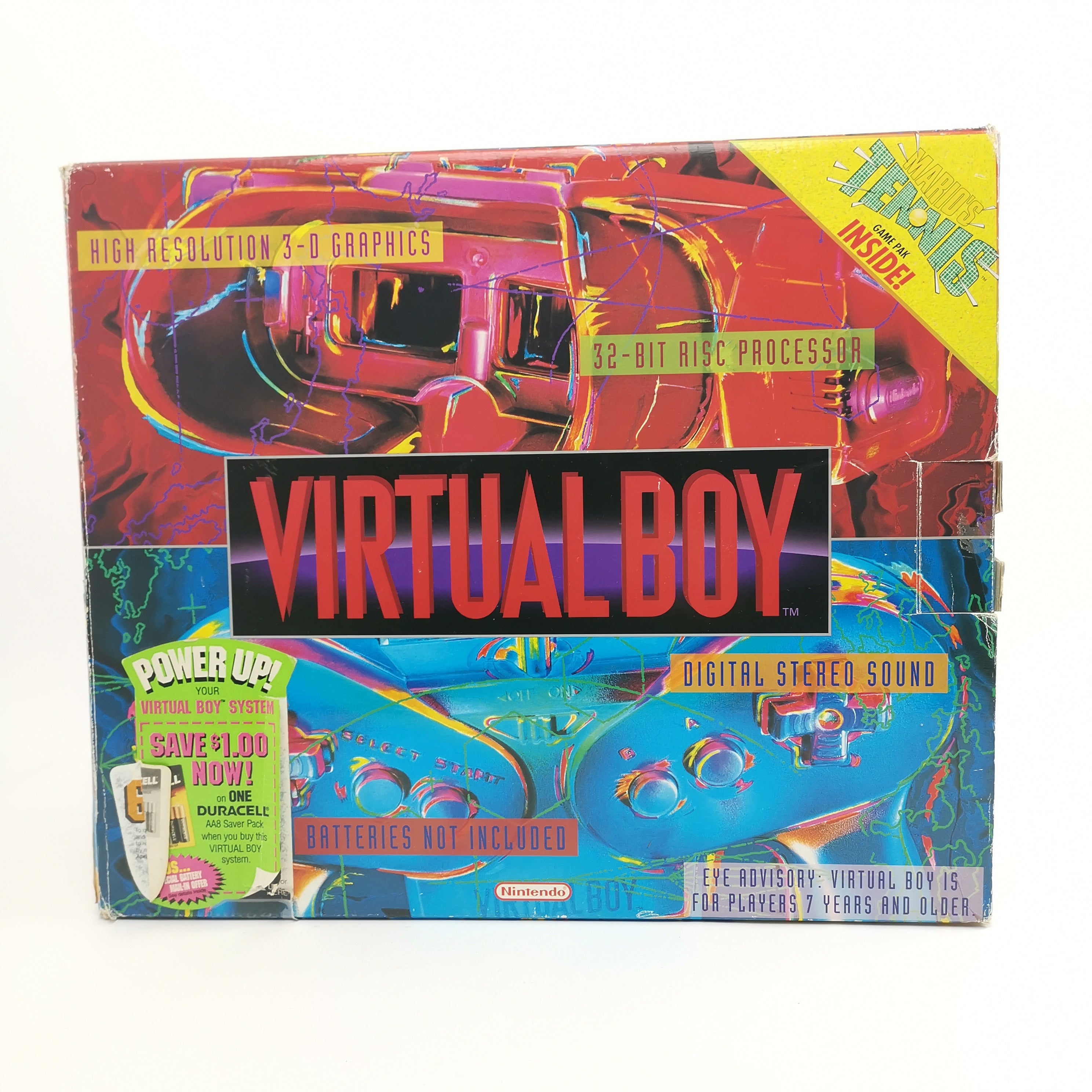 Nintendo Konsole : Virtual Boy 3-D Graphics | NTSC-U/C USA Version - OVP