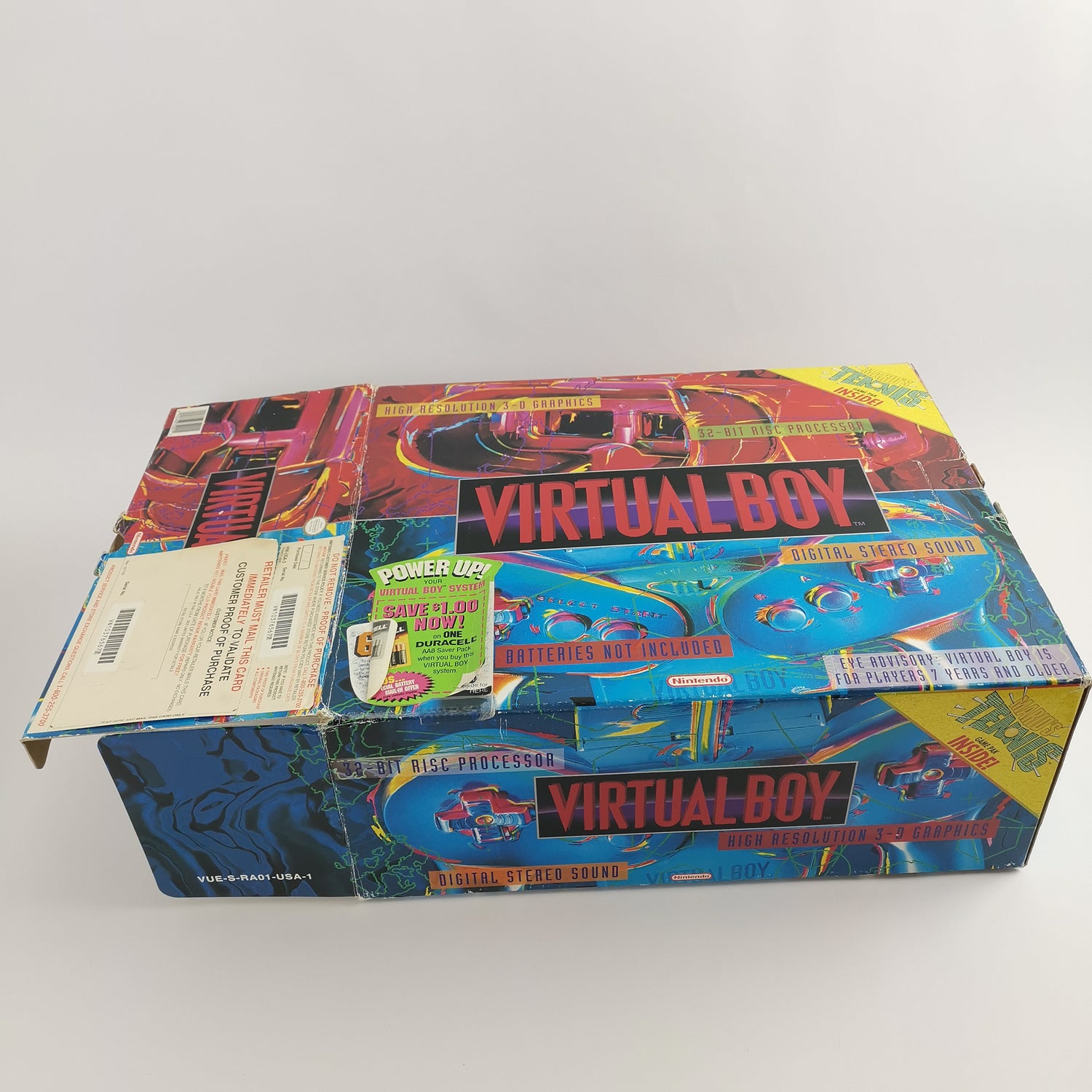 Nintendo Konsole : Virtual Boy 3-D Graphics | NTSC-U/C USA Version - OVP