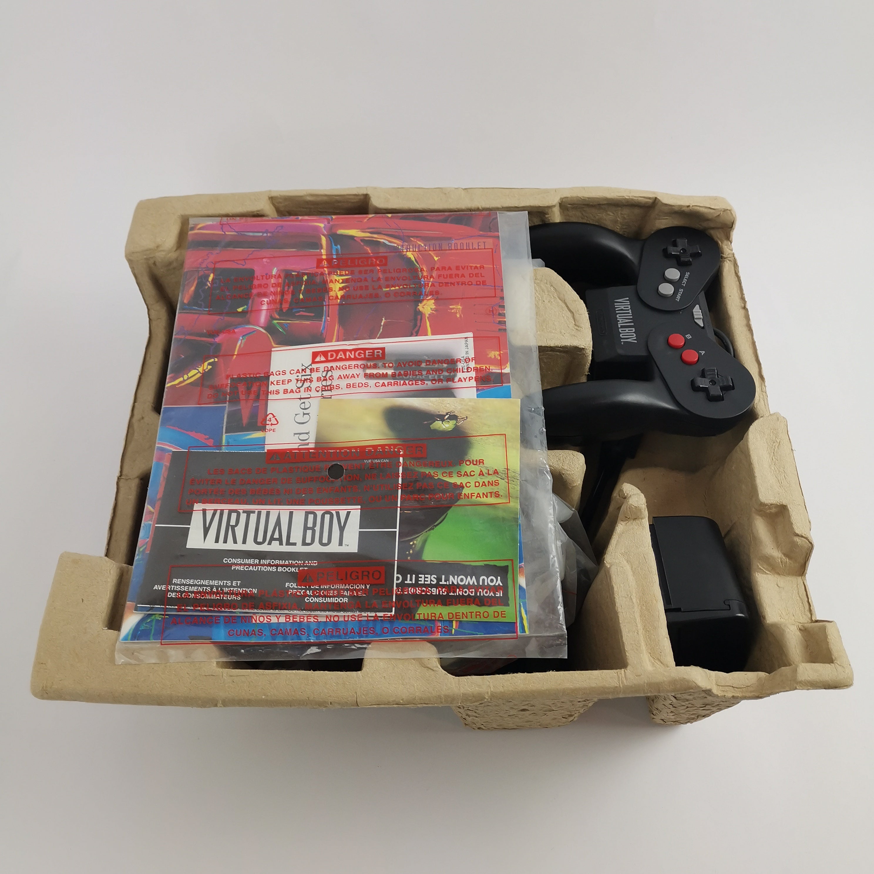 Nintendo Konsole : Virtual Boy 3-D Graphics | NTSC-U/C USA Version - OVP