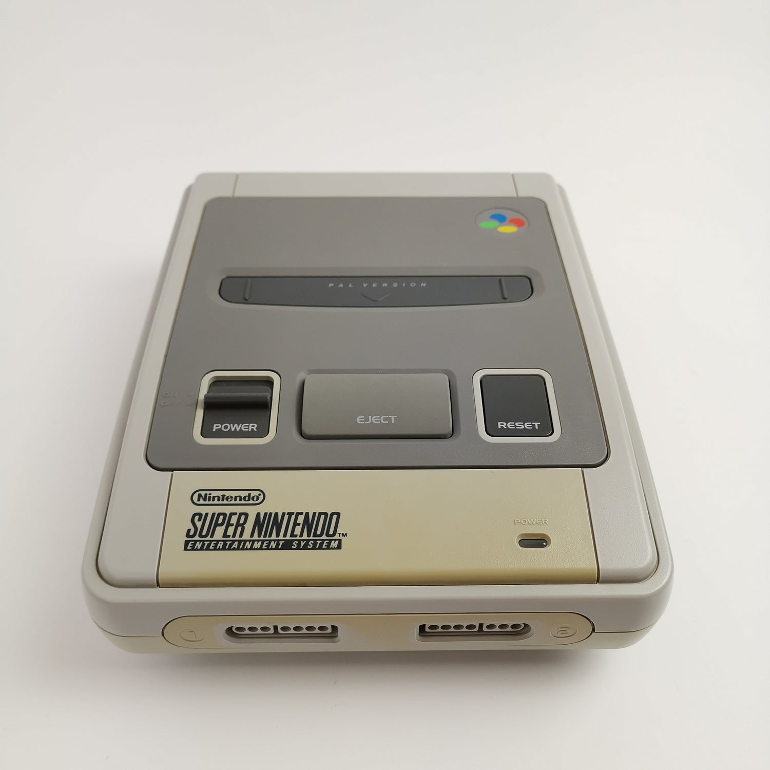 Super Nintendo Konsole : 2 Controller, 5 Spiele u. Kabel | SNES PAL Console
