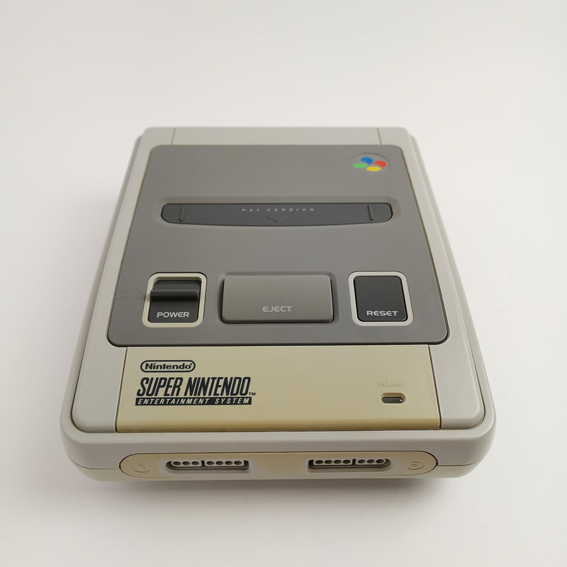 Super Nintendo Konsole : 2 Controller, 5 Spiele u. Kabel | SNES PAL Console