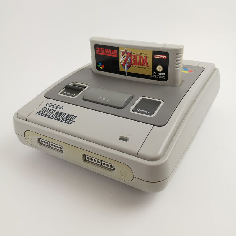 Super Nintendo Konsole : 1 Controller, The Legend of Zelda u. Kabel | SNES PAL