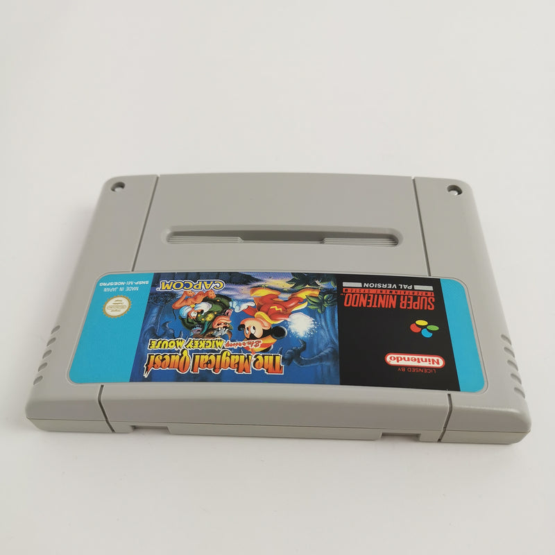 Super Nintendo Spiel : The Magical Quest starring Mickey Mouse SNES Modul - PAL
