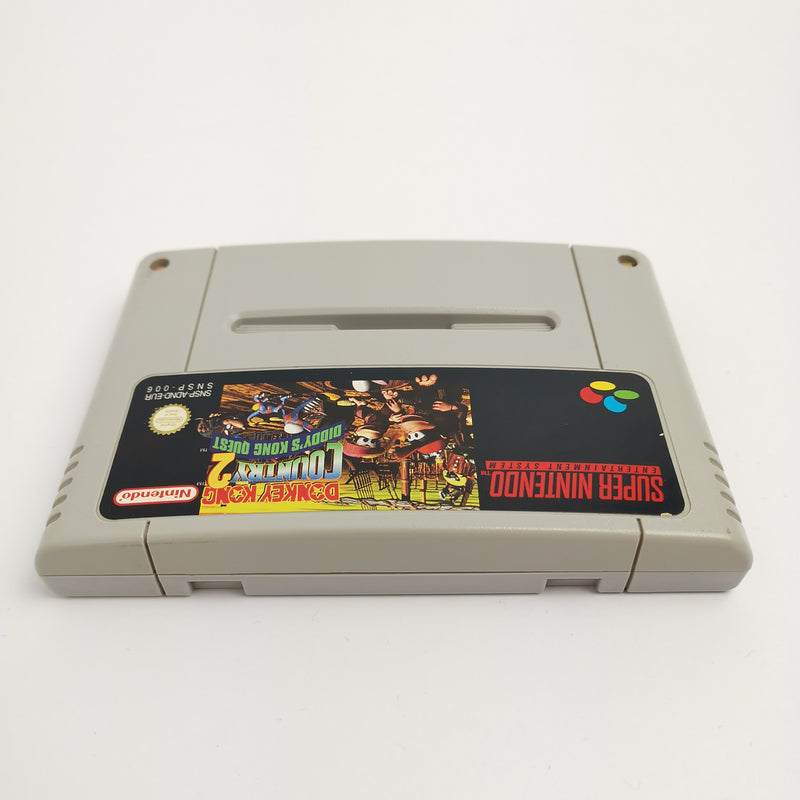 Super Nintendo Spiel : Donkey Kong Country 2 | SNES Modul Cartridge - PAL EUR