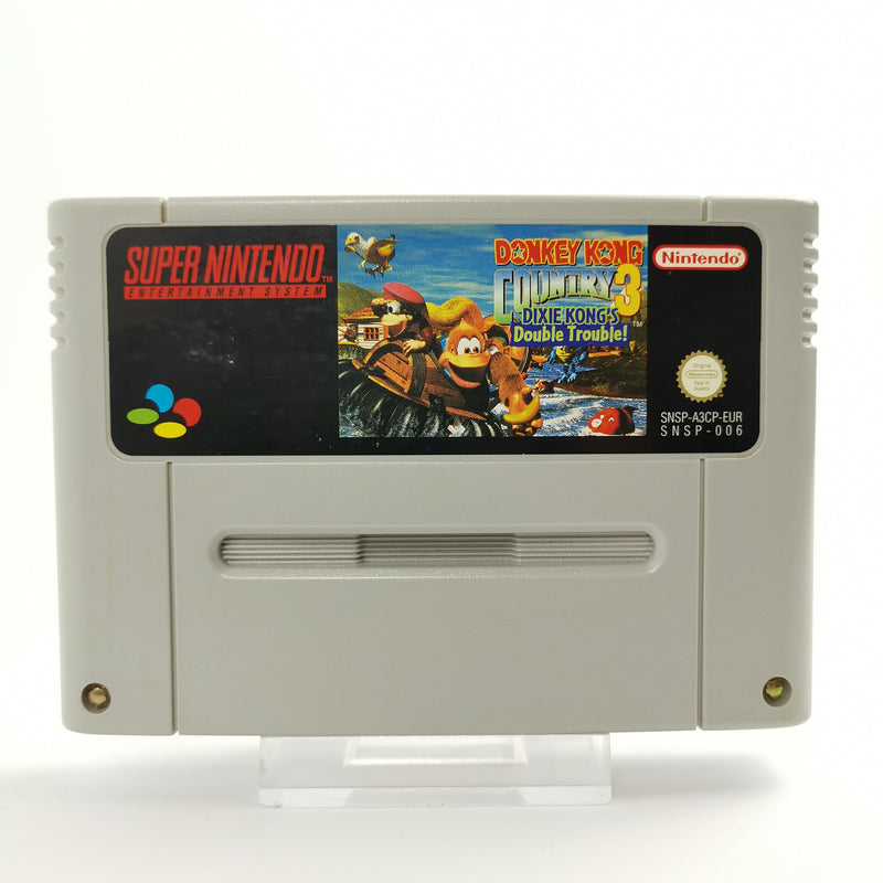 Super Nintendo Game: Donkey Kong Country 3 | SNES module cartridge - PAL EUR
