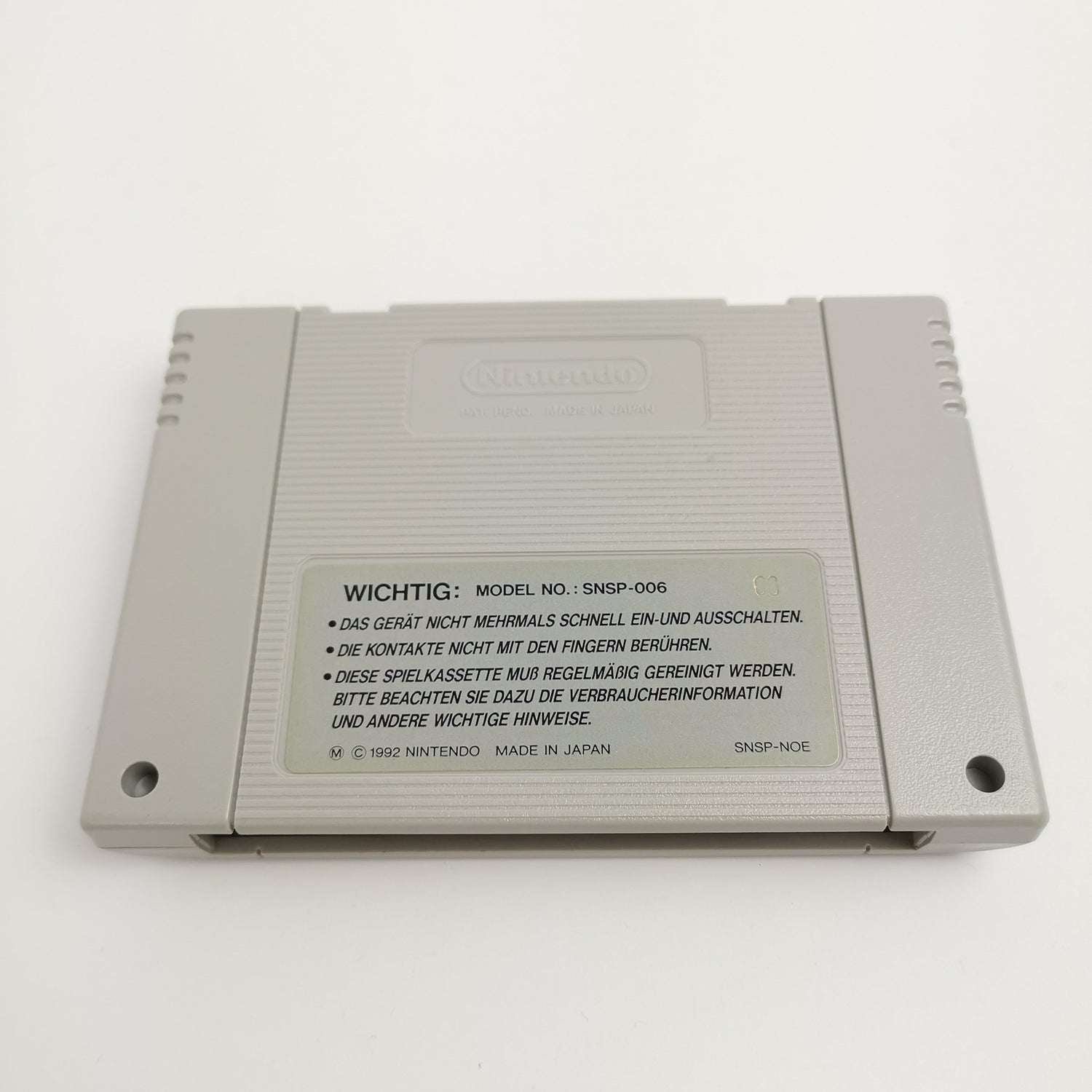 Super Nintendo Spiel : illusion of Time | SNES Modul Cartridge - PAL NOE/SFRG