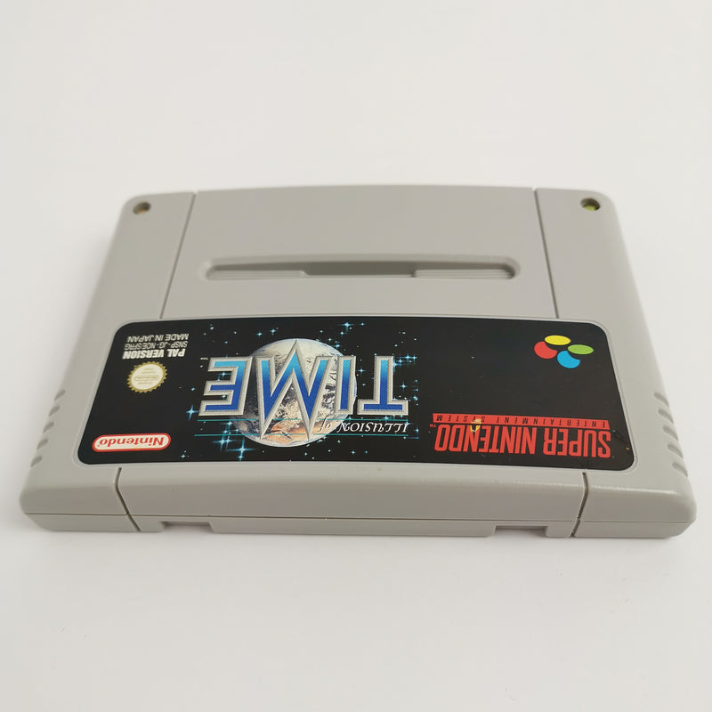 Super Nintendo Spiel : illusion of Time | SNES Modul Cartridge - PAL NOE/SFRG