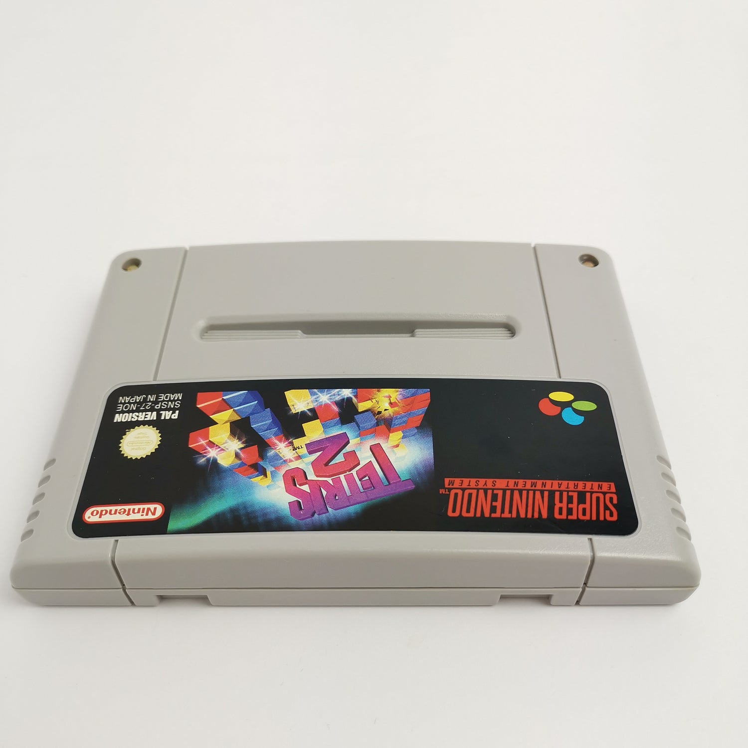 Super Nintendo Spiel : Tetris 2 | SNES Modul Cartridge - PAL NOE/SFRG