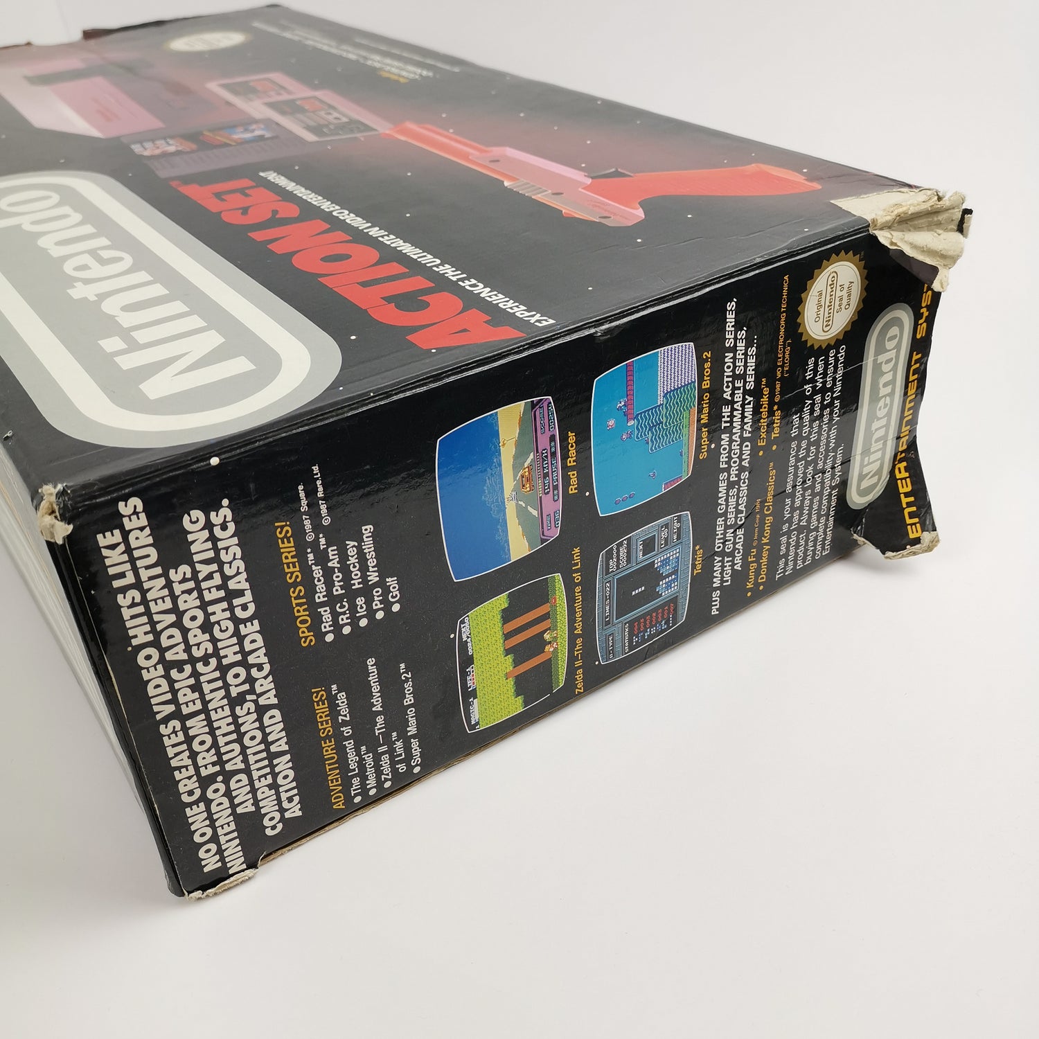 Nintendo Entertainment System Console: NES Action SET Zapper | OVP - PAL HOL